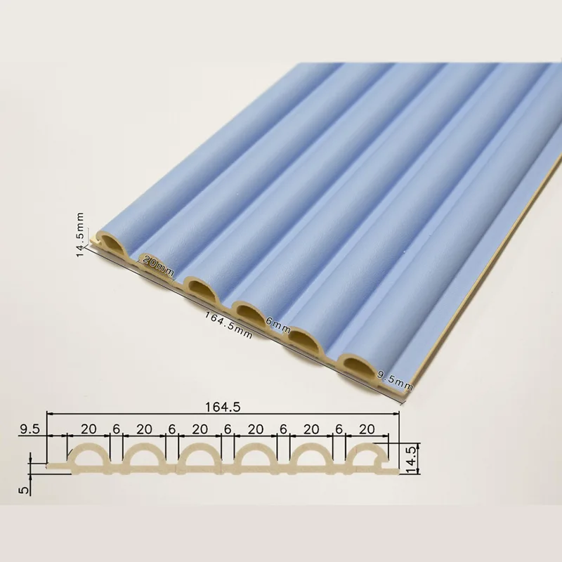 156 İçi Boş Yarı Dairesel 6 Izgaralı Yivli Panel