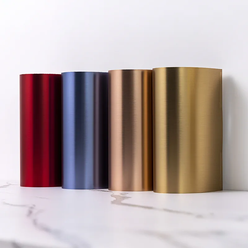 PET Metal Texture Solid Bamboo Fiber Wall Panel