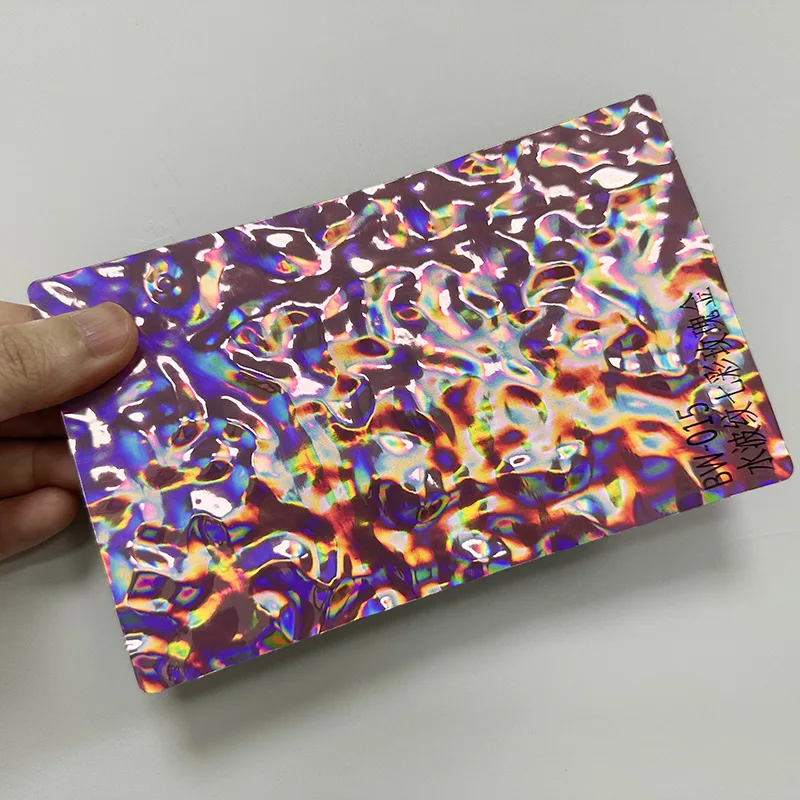 PET Water Ripple Impact-Resistant Wallboard