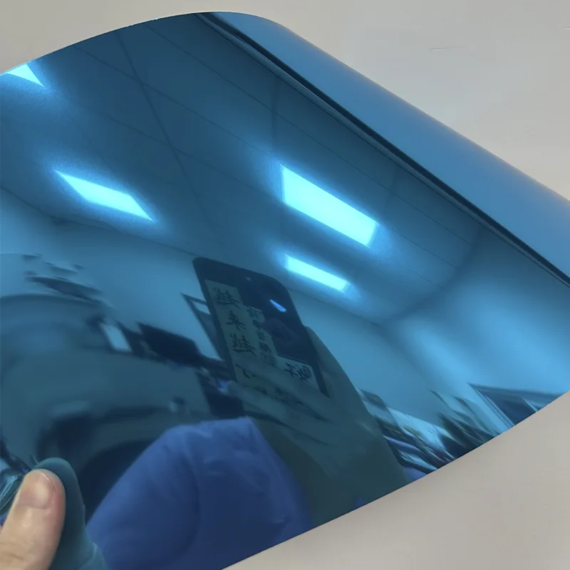 PET Mirror Solid Bamboo Fiber Wall Panel