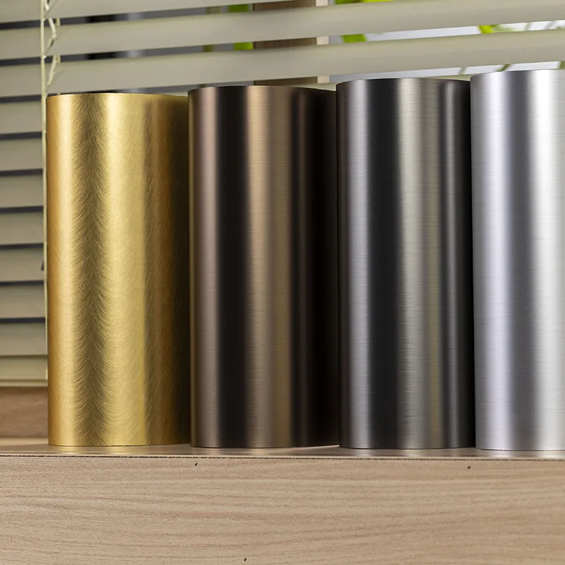 Metal Dokulu Katı Bambu Fiber Duvar Paneli